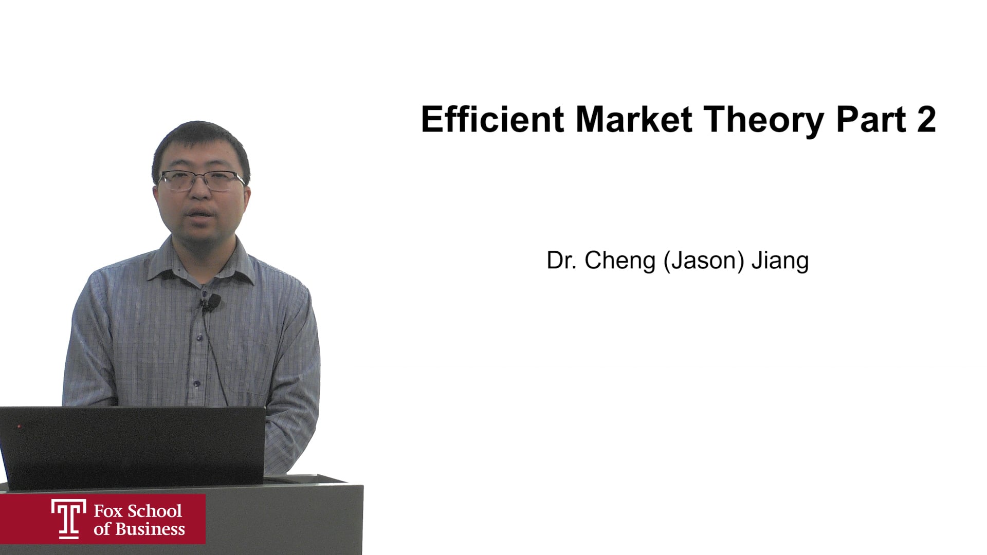 Efficient Market Theory Part 2