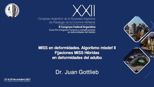 16.20 - 16.30 Dr. Juan Gottlieb