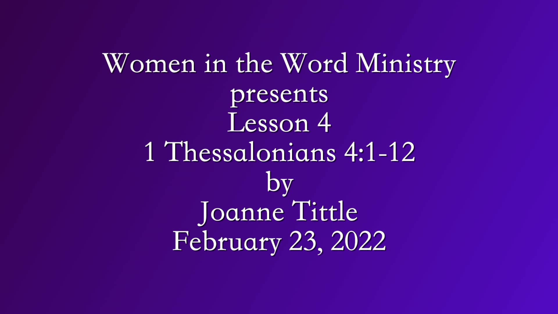 lesson-4-1-thessalonians-4-1-12-on-vimeo