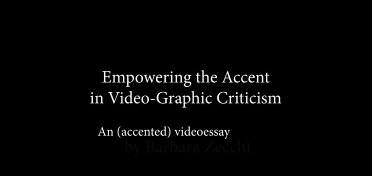 Empowering the Accent: an (accented) video essay