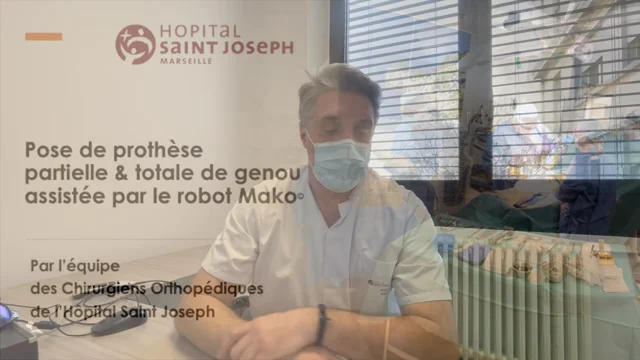 A Grenoble, le robot Mako assiste un chirurgien pour poser une prothèse du  genou