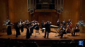 P. Goodwin y la Camerata barroca de la Escuela Superior de Música Reina Sofía: Bach, Corelli, Lully, Wagenseil y Händel