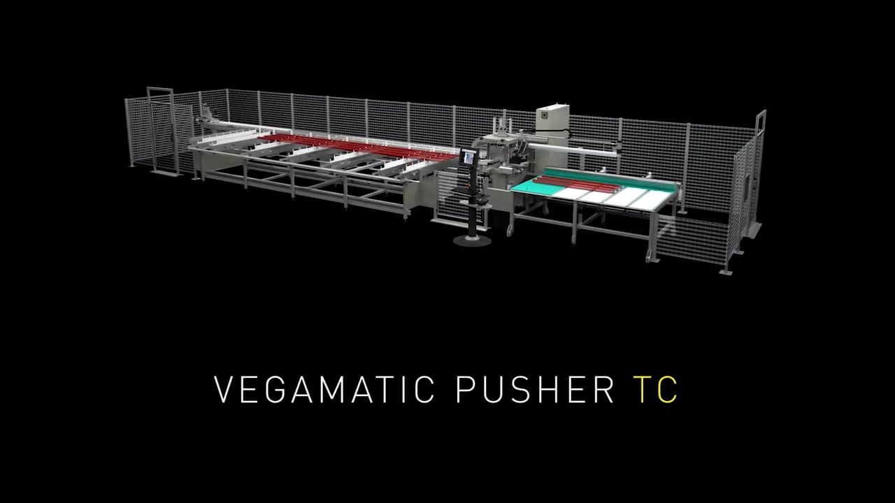 EMMEGI Vegamatic Pusher TC Aluminium Automatic Cutting Center