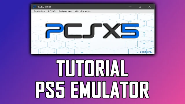 PS5 Emulator for PC/Mac – PSemuX