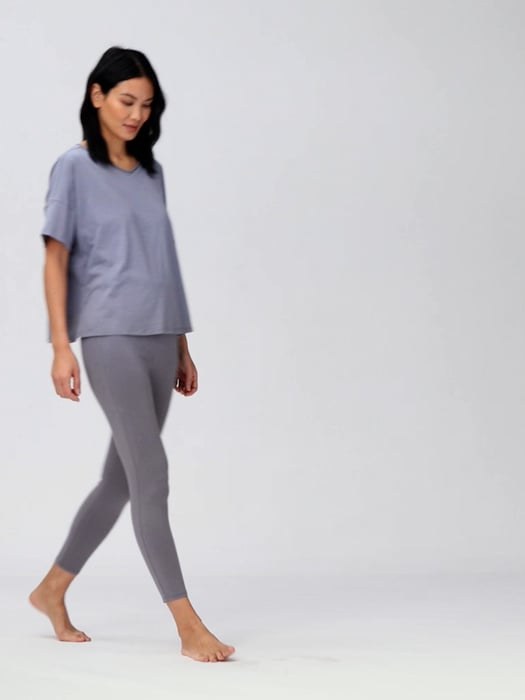 Lightweight Organic Cotton Jersey Leggings