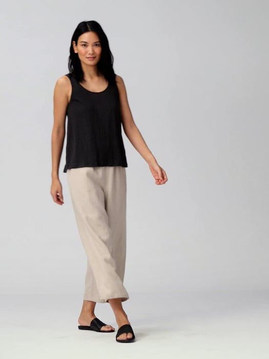 Organic Linen Jersey Tank | EILEEN FISHER