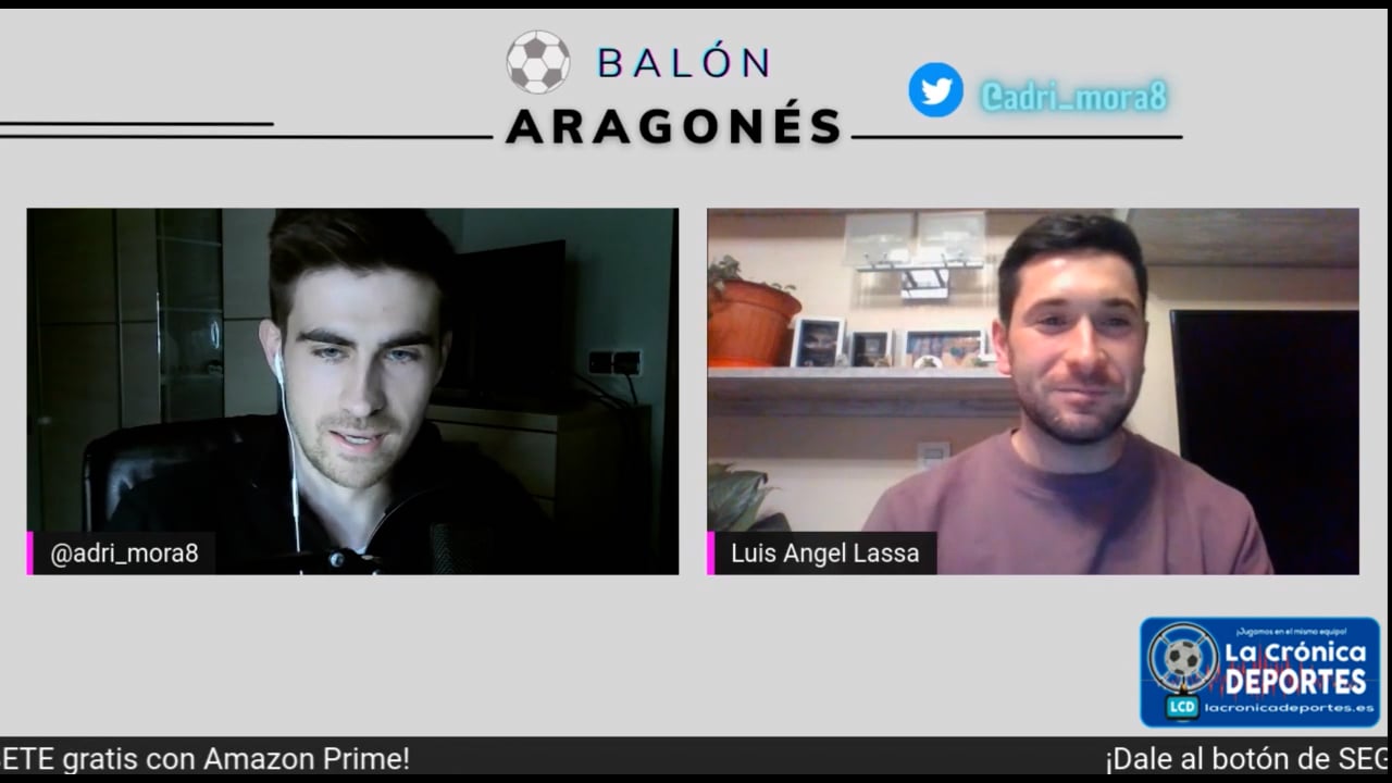 Entrevista a Luis Ángel Lassa (Entrenador Calatayud) Canal de Twitch @adri_mora8