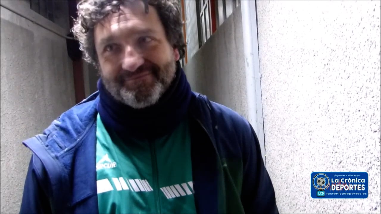 MIGUEL GARCÍA (Entrenador Biescas) UD Biescas 1-2 SD Borja / Jornada 18 / 3ª División