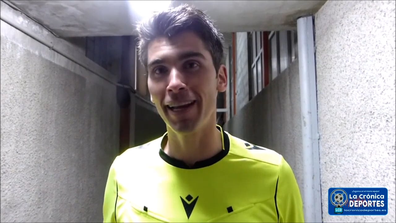 GUILLERMO GÓMEZ (100 Partidos Arbitrados en Tercera División) UD Biescas 1-2 SD Borja