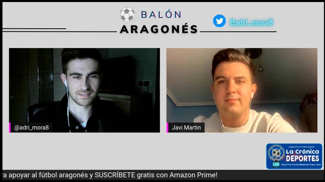 Entrevista a JAVI MARTÍN (Entrenador Magallón) Canal de Twitch @adri_mora8