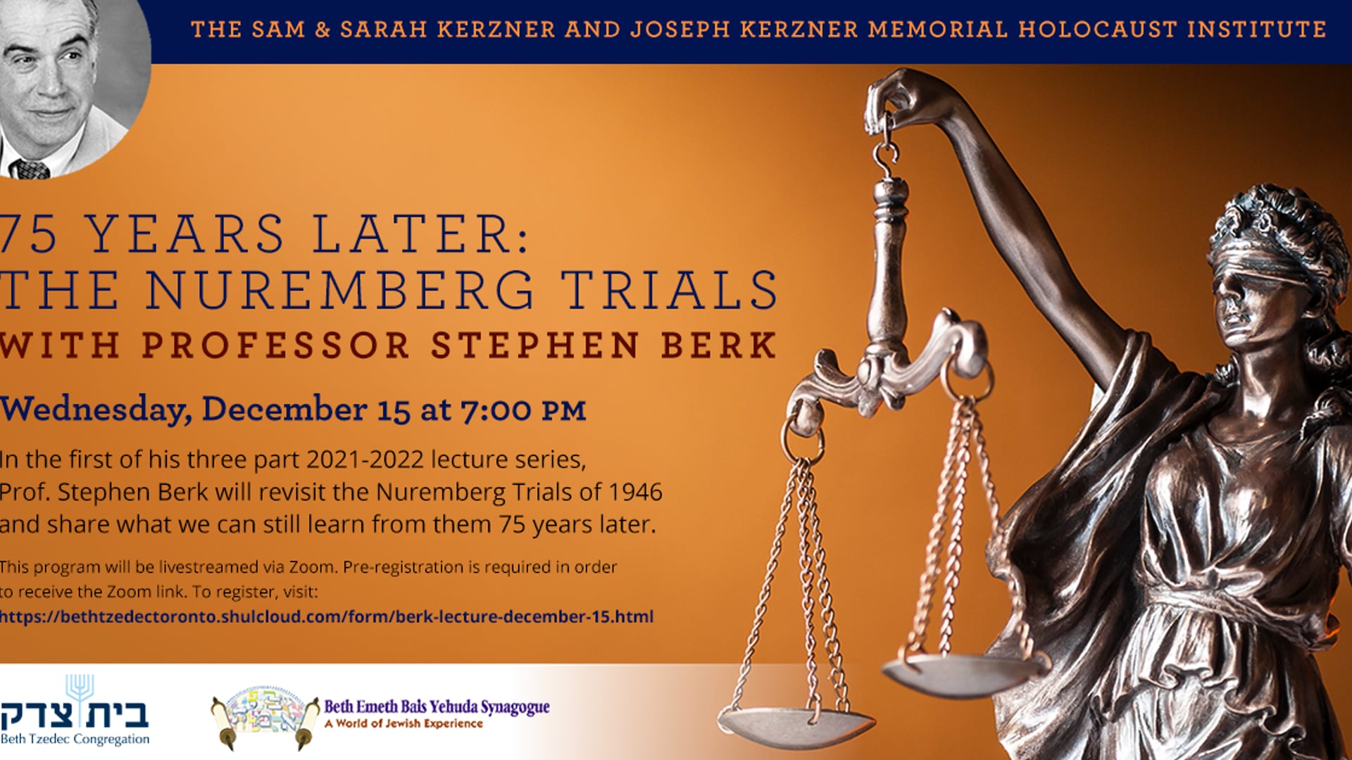 75 Years Later: The Nuremberg Trials - with Prof. Stephen Berk