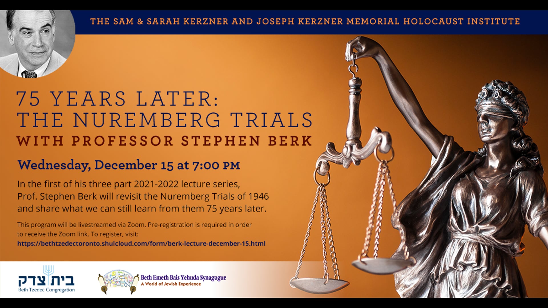 75 Years Later: The Nuremberg Trials - with Prof. Stephen Berk