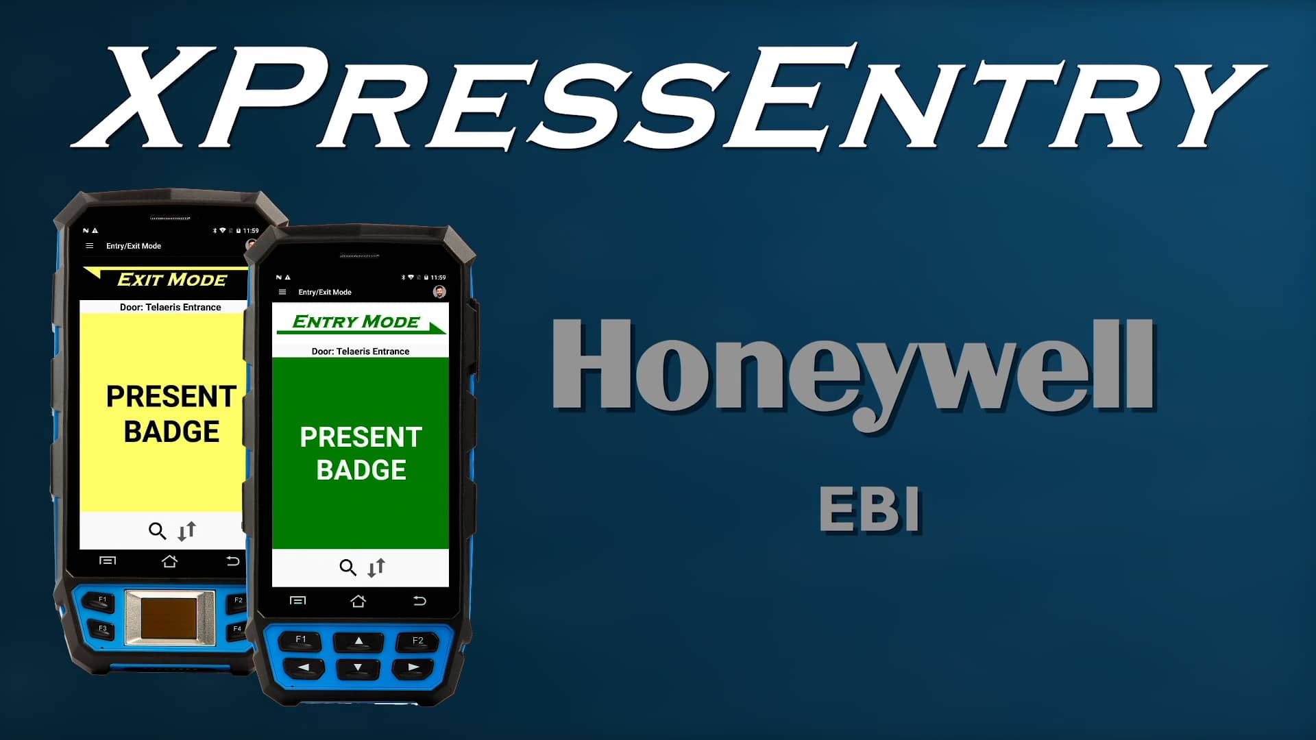 Honeywell EBI & XPressEntry Integration — Handheld Access Control