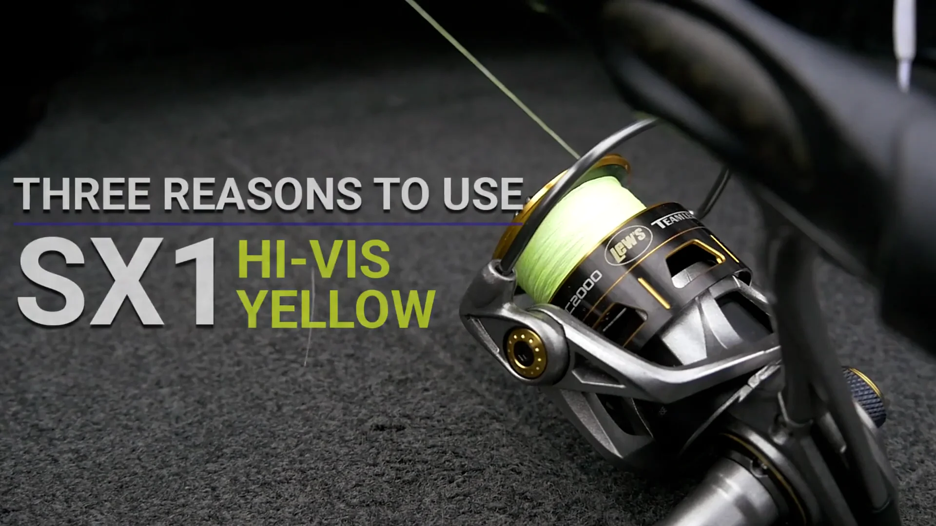 Sunline SX1 High Vis Yellow Braided Line 600 yd — Discount Tackle