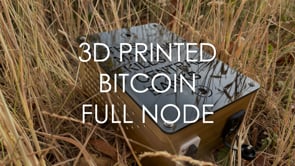 3D Printed Bitcoin Full Node