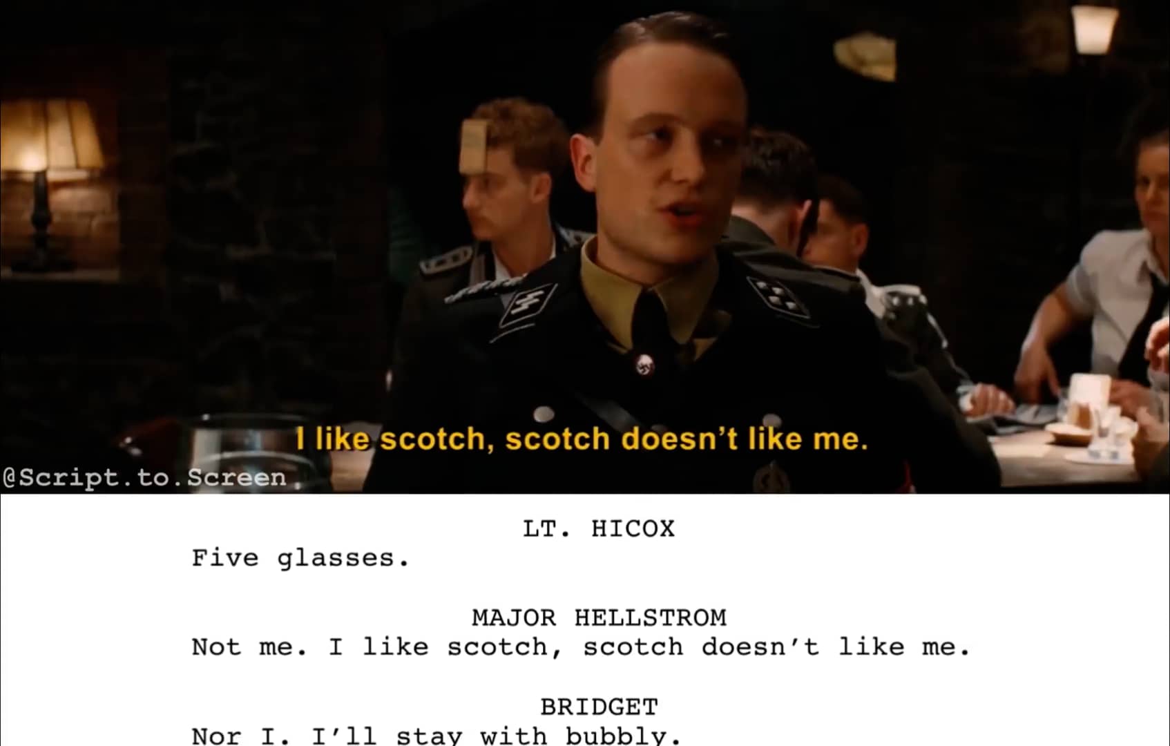 Inglourious Basterds Opening Scene On Vimeo – IXXLIQ