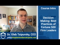 Introduction Video - Decision Making Best Practices of Fortune 500 Leaders