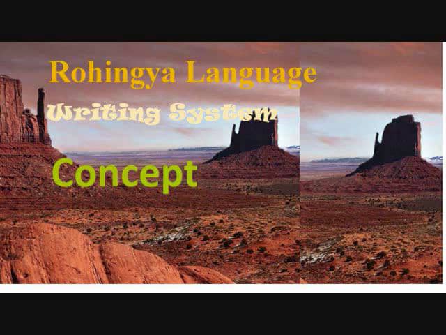 Rohingya Language Writing System Concept on Vimeo