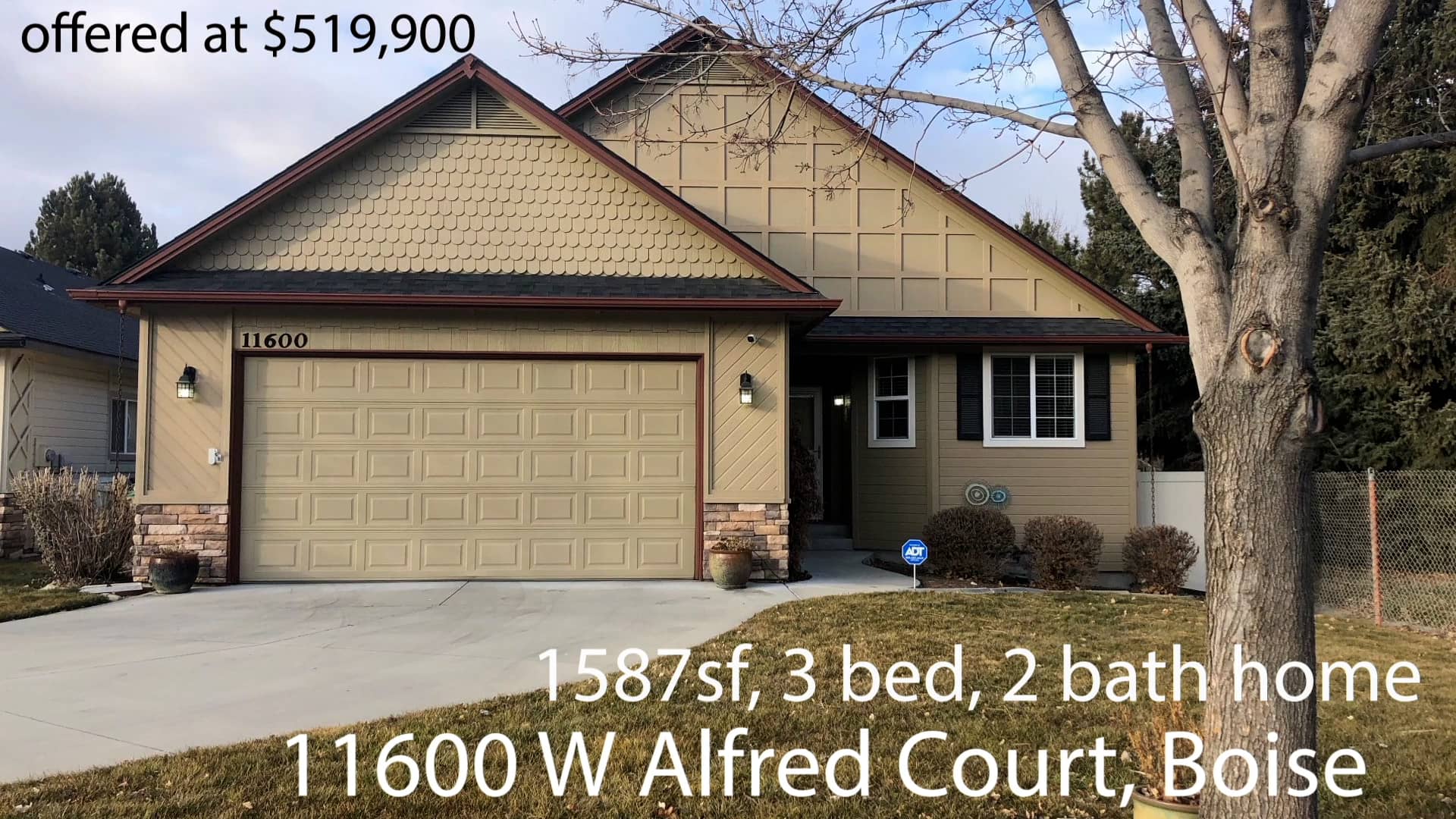 Private CulDeSac Home in Central Valley Location on Vimeo