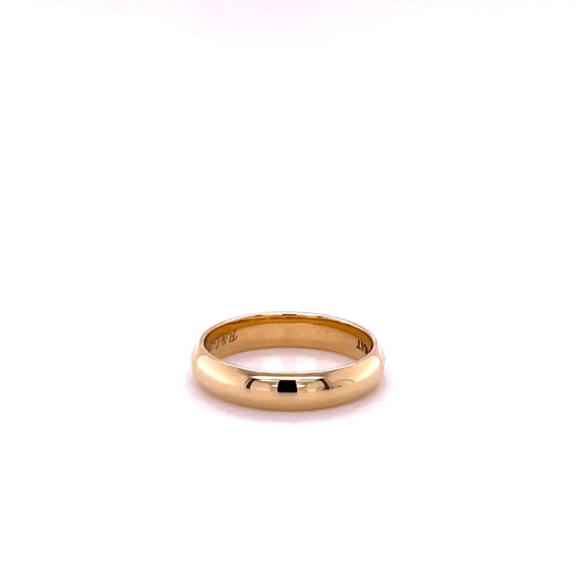 黄金戒指寬度為4.00毫米