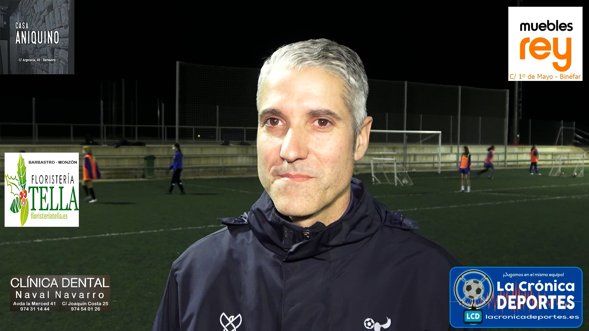 RAFA GIMÉNEZ (Entrenador Fútbol Femenino de Peña Ferranca)  Actualizamos la información del fútbol Femenino en Barbastro