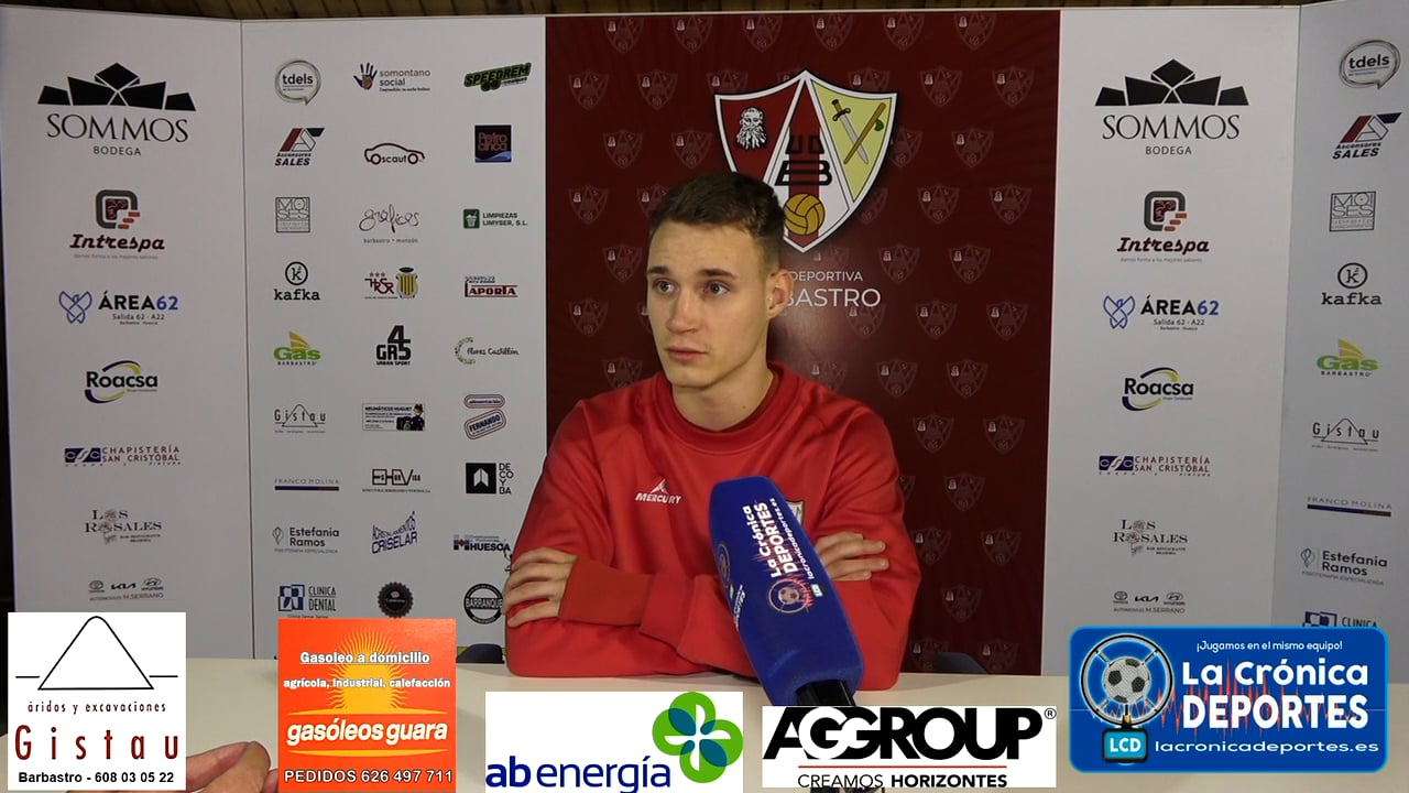 LA PREVIA / CD Cariñena - UD Barbastro / FRANKI (Jugador Barbastro) Jornada 25 / 3ª División