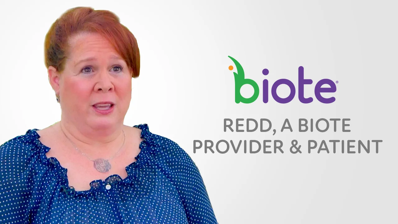 Redd Rogers Is A BioTE Provider And Patient