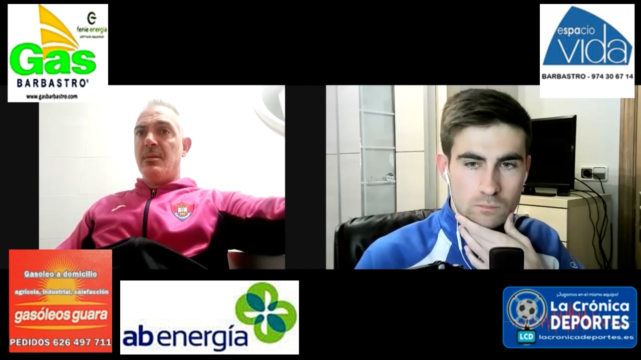 LA PREVIA / CD Cariñena - UD Barbastro / HUMBERTO ARTO (Entrenador Cariñena) Jornada 25 / 3ª División