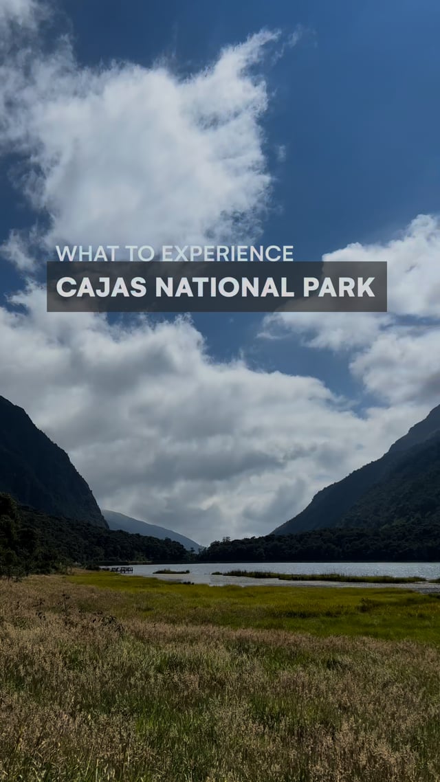 Cajus National Park - Ecuador