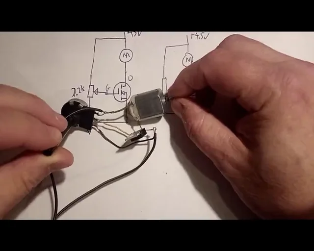 A sewing machine motor speed control - Nearly there