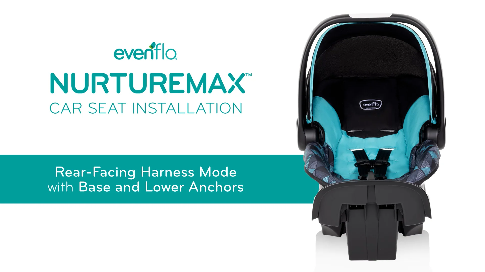 Evenflo stratos car shop seat installation video