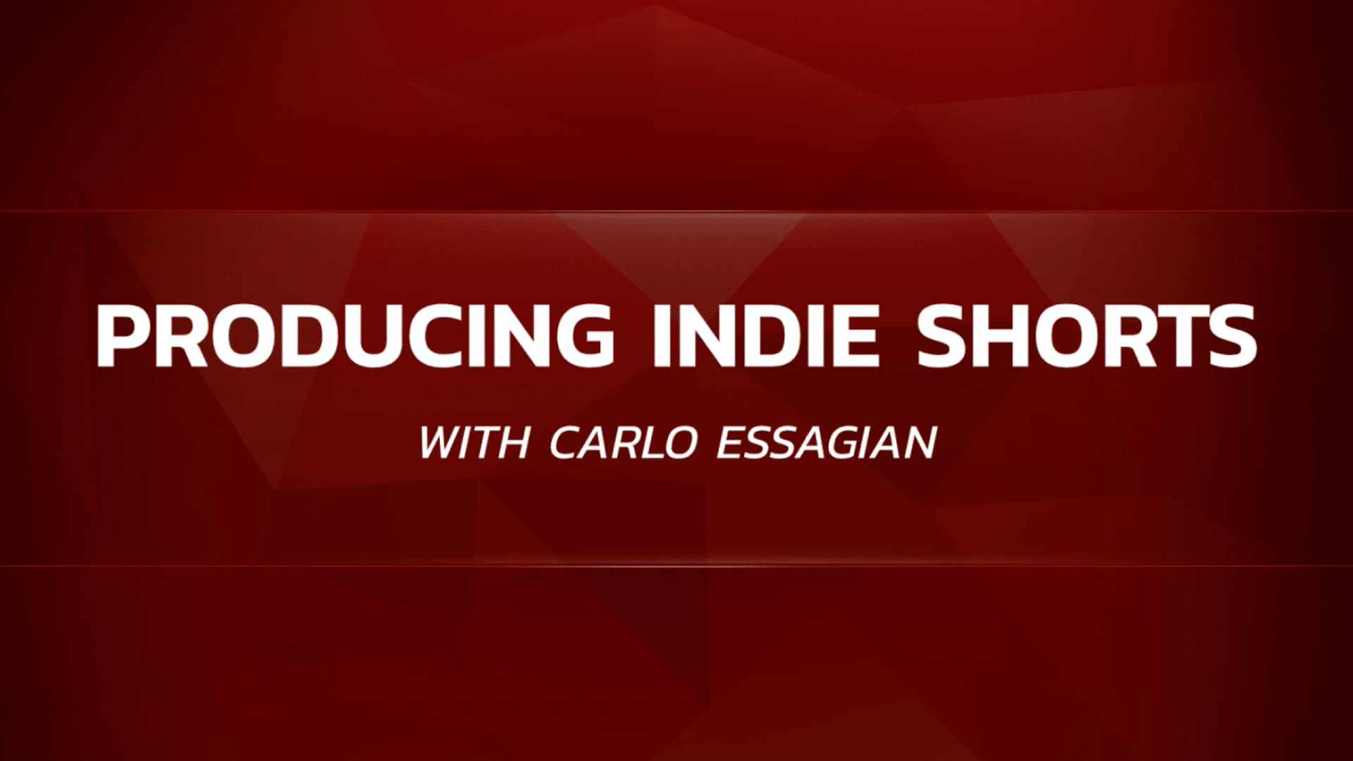 Producing Indie Shorts