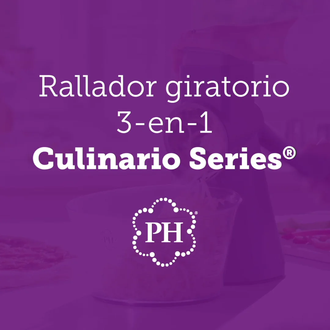 Rallador giratorio 3-en-1 Culinario Series® on Vimeo