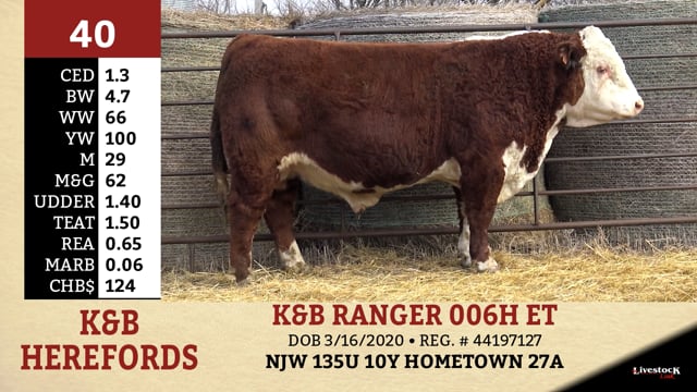 Lot #40 - K&B RANGER 006H ET