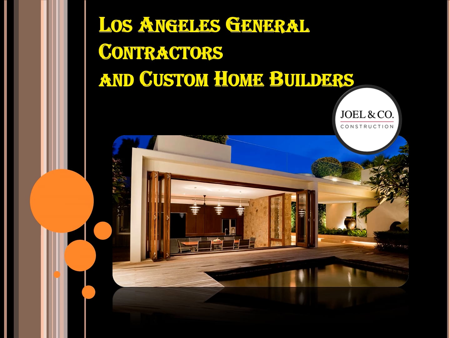 Los Angeles General Contractors and Custom Home Builders on Vimeo