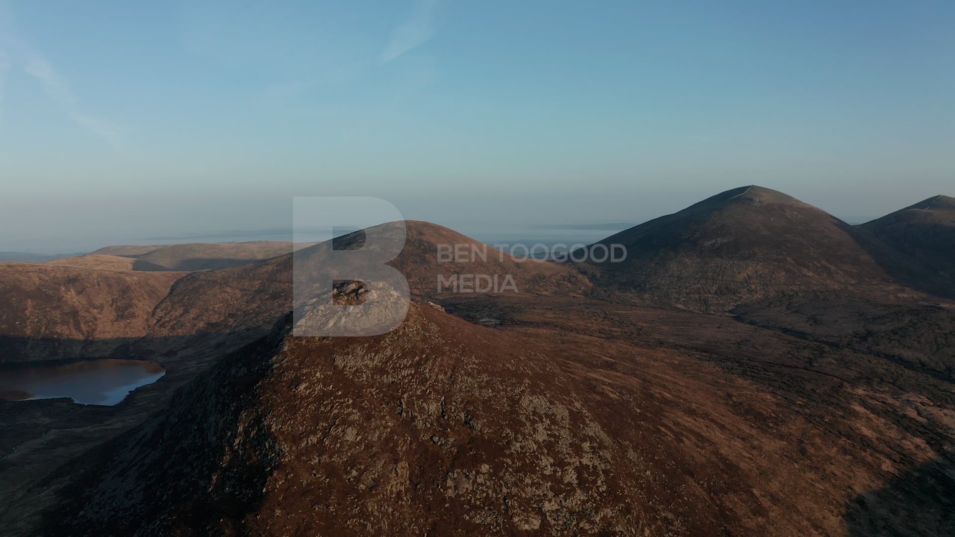 Slieve Doan in morning light, Mourne Mountains