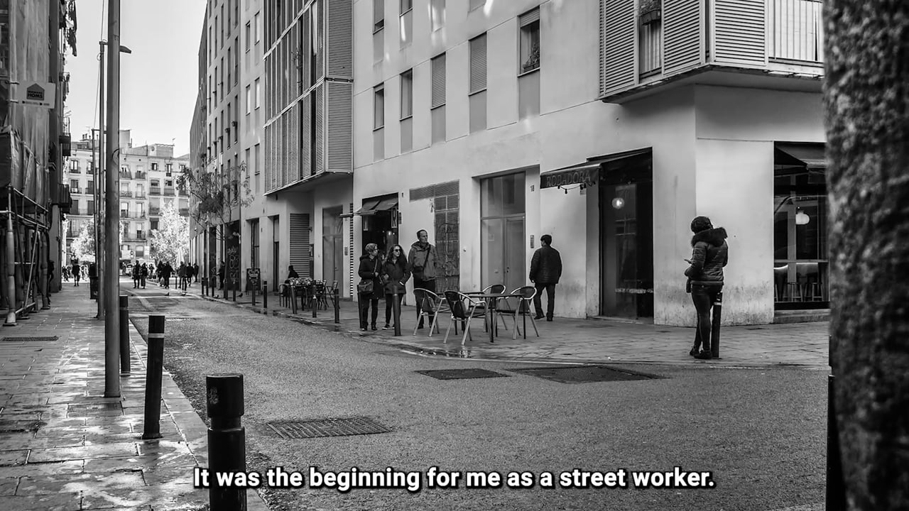 Kisses in Robadors, a video by Anna Clua and Pedro Mata