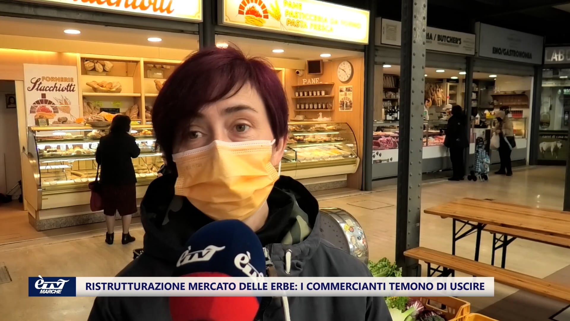 Ristrutturazione Mercato delle Erbe di Ancona. I commercianti temono di uscire - VIDEO
