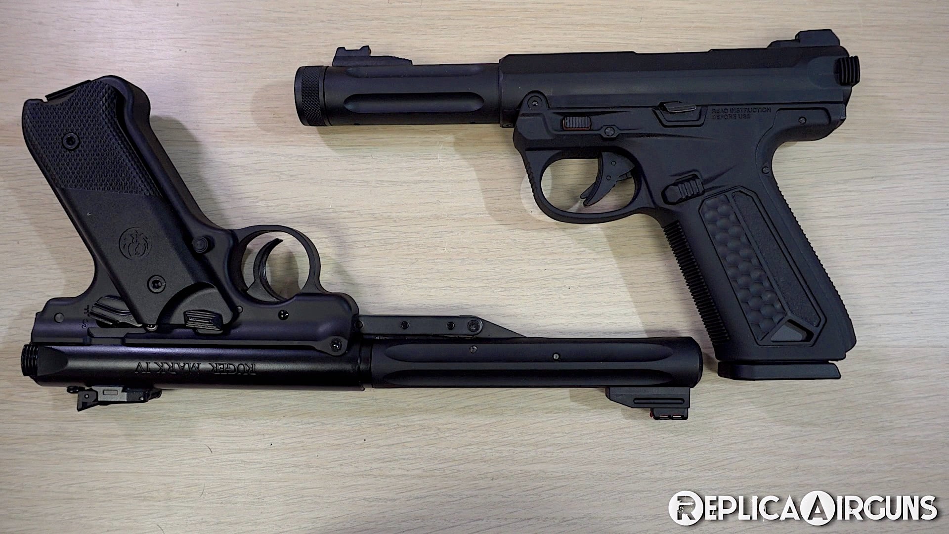 Action Army AAP-01 GBB Airsoft Pistol Table Top Review