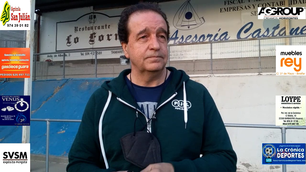 FÉLIX JIMÉNEZ (Entrenador Tamarite) CDJ Tamarite 4-0 Zaragoza 2014 / Jornada 22 / Preferente - Gr 1