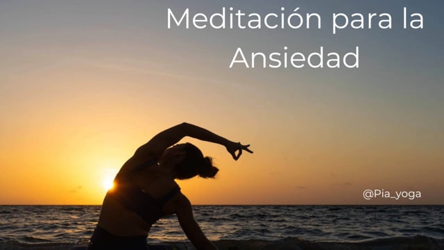 Meditación para la ansiedad