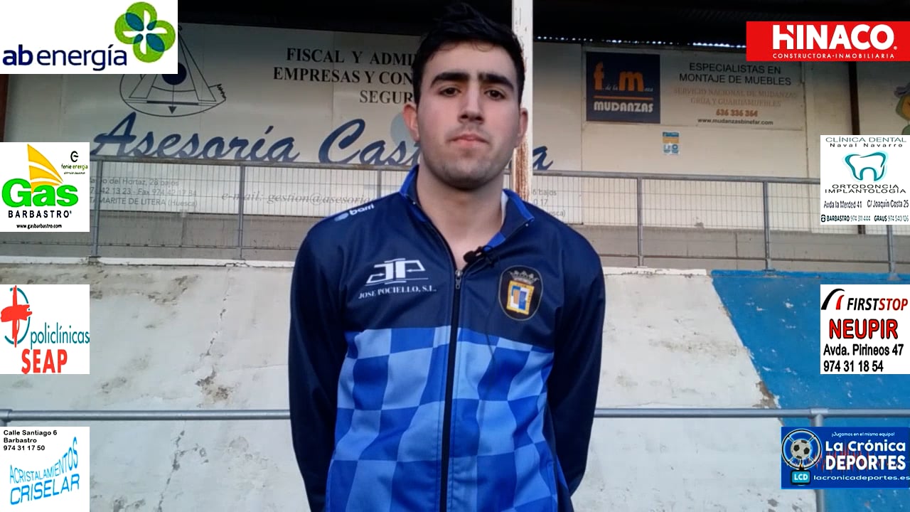 CARLOS BRET (Jugador Tamarite) CDJ Tamarite 4-0 Zaragoza 2014 / Jornada 22 / Preferente - Gr 1