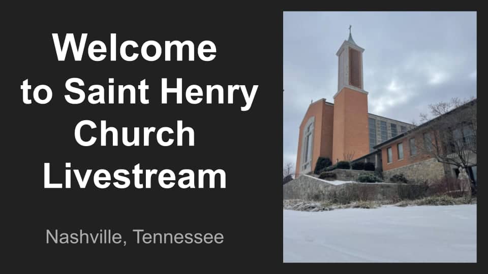 St. Henry Catholic Church Livestream on Vimeo