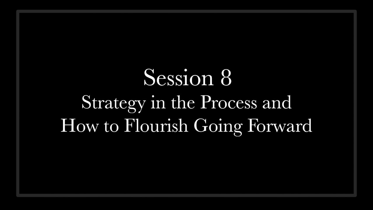 (12) Session 8 - Going Forward