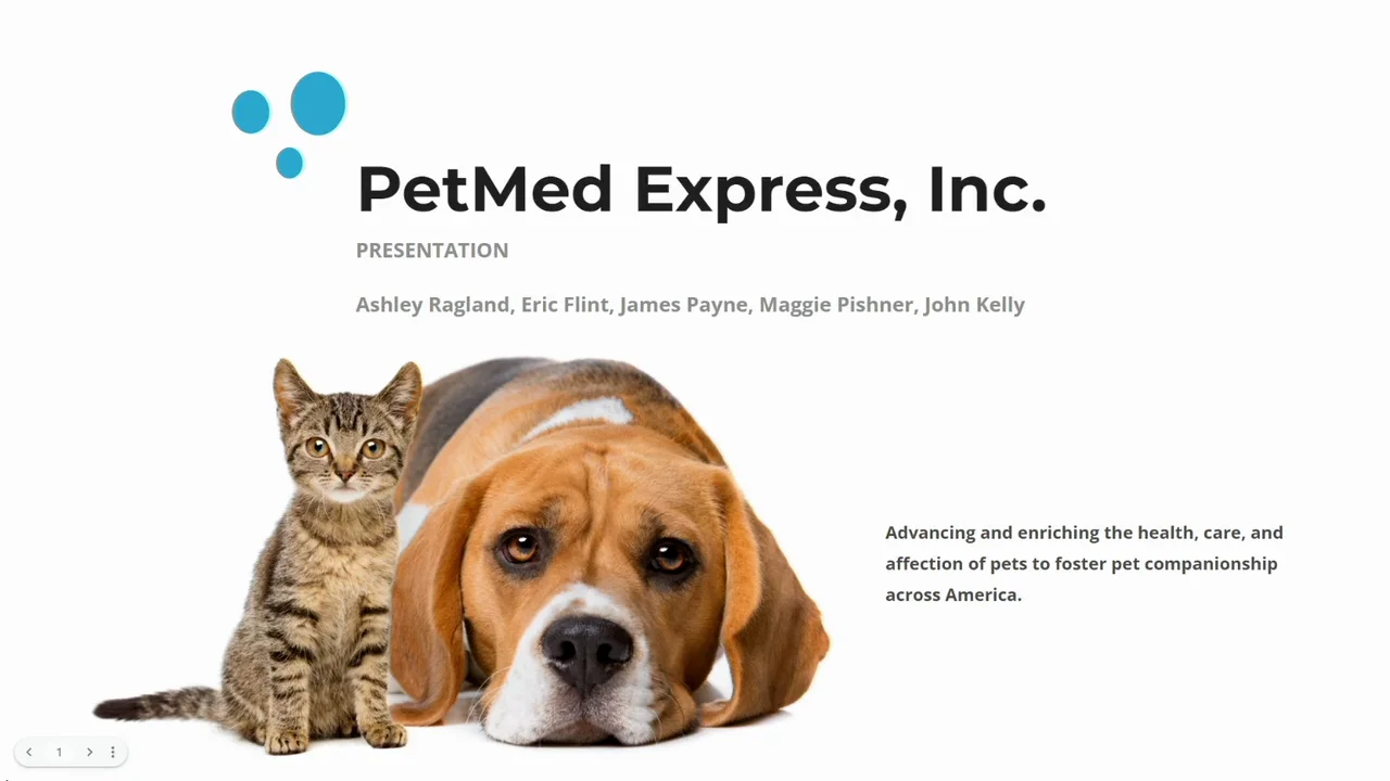 PetMed Express, Inc.BUAD5907Presentation on Vimeo
