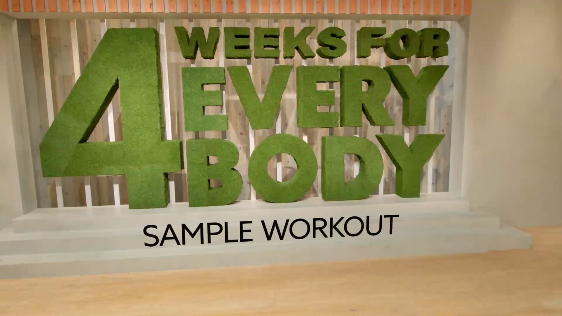 4 Weeks for Every Body Sample Workout