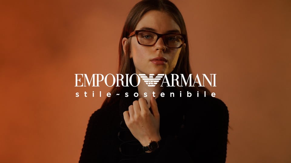 Emporio Armani - ADV Eyewear FW 21-22 stile sostenibile (Optical)