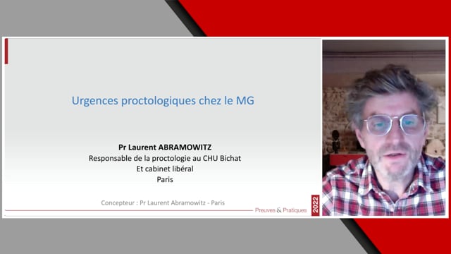 Urgences proctologiques au cabinet