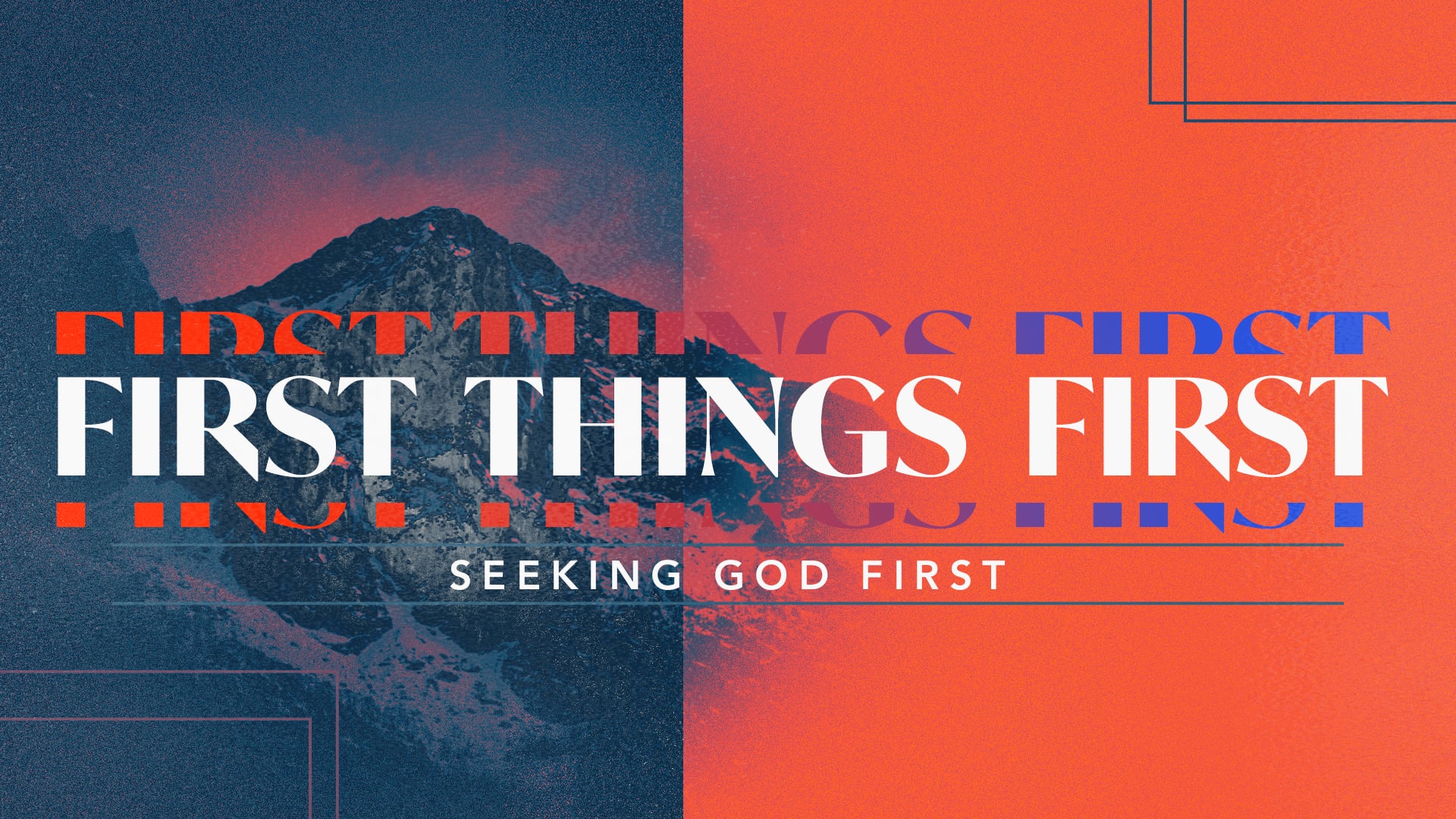 Seeking God First (Part 1) | Pastor Geoffrey de Bruin | 27th February 2021