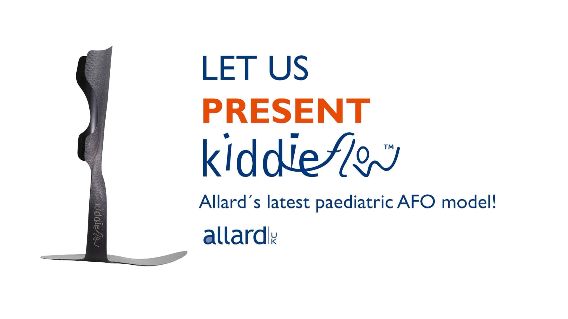 KiddieFLOW™ | Foot Drop, Children | Products | Allard UK